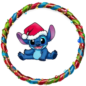 Stitch Christmas D PNG image