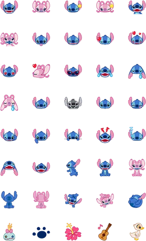 Stitch Emojis Pattern.jpg PNG image