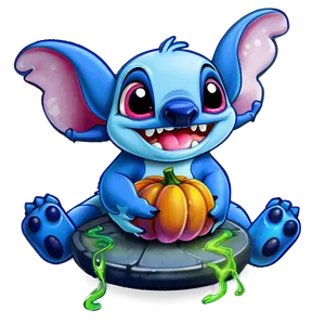 Stitch Halloween Magic Spell Png 93 PNG image