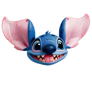 Stitch's Mischievous Smile PNG Jbh PNG