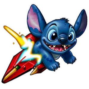 Stitch's Rocket PNG 96 PNG