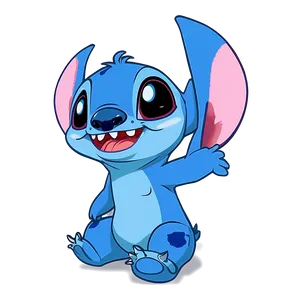 Stitch's Surprise Expression Png Tpl9 PNG image