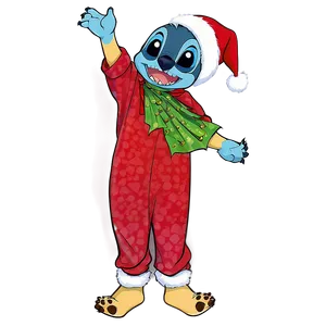 Stitch’s Christmas Pajamas Party Png Lcl58 PNG image