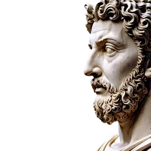 Stoicism Symbols And Marcus Aurelius Png 06292024 PNG image