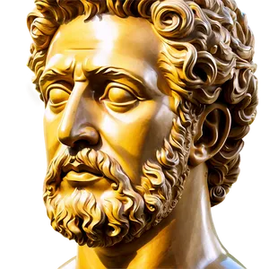 Stoicism Symbols And Marcus Aurelius Png 06292024 PNG image