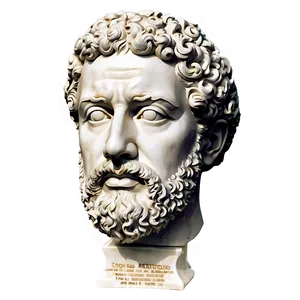 Stoicism Symbols And Marcus Aurelius Png Jan22 PNG image