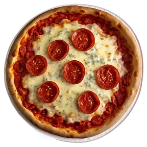 Stone Oven Pepperoni Pizza Png 06122024 PNG image