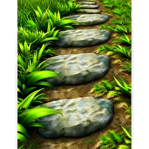 Stone Path Texture PNG 06252024