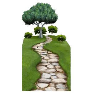 Stone Pathway PNG 05212024
