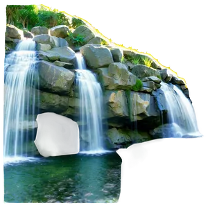 Stone Waterfall Png 12 PNG image