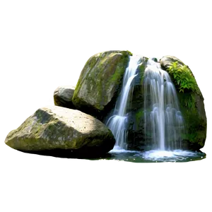 Stone Waterfall Png 45 PNG image