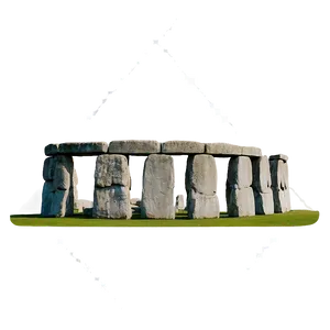 Stonehenge Among Rolling Hills PNG 06252024