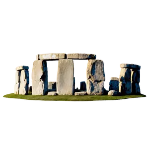 Stonehenge And The Harvest Moon PNG 06252024 PNG