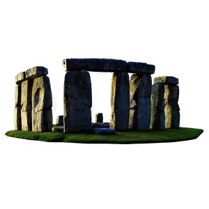 Stonehenge And The Starry Night Sky PNG Heg
