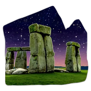Stonehenge And The Starry Night Sky PNG Pad38 PNG