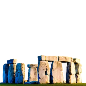 Stonehenge Illuminated At Night PNG Vse70 PNG