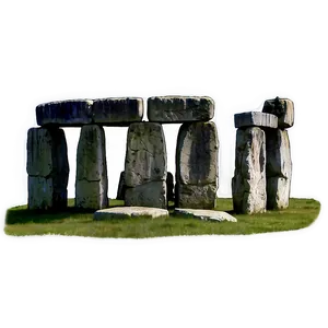 Stonehenge In A Field Of Lavender Png Gxv70 PNG image