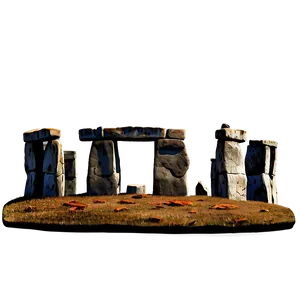 Stonehenge In Autumn Colors PNG 50