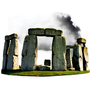 Stonehenge With Dramatic Clouds Png 06252024 PNG image