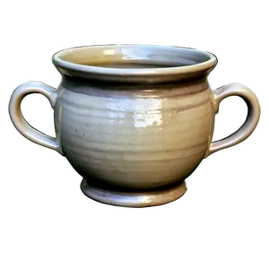 Stoneware Soup Jug PNG Iip