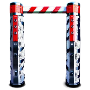 Stop Barrier Gate Png 05232024 PNG image