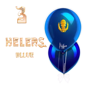 Storm Blue Balloons PNG 53 PNG