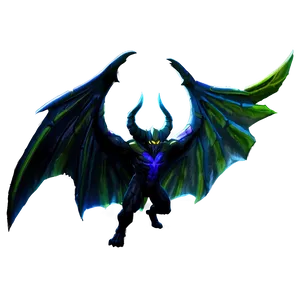 Storm Demon Wings PNG 81