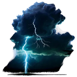 Storm Lightning Bolt PNG 04292024
