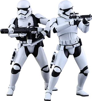 Stormtroopers Readyfor Action PNG image