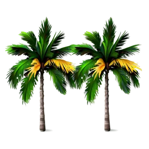 Stormy Sky Palms PNG Dfq PNG