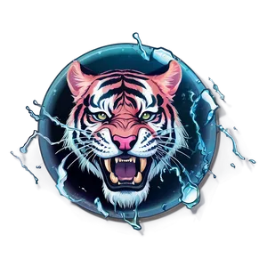 Stormy Tiger Mood PNG 06252024