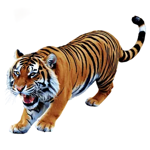 Stormy Tiger Mood PNG Mds70