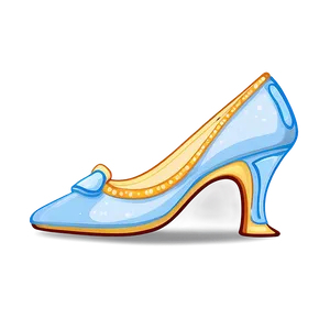 Story Inspired Cinderella Shoe PNG 06292024 PNG