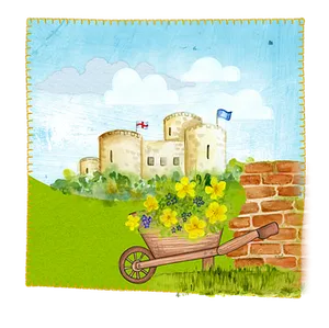 Storybook Castle Illustration