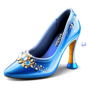 Storybook Cinderella Shoe PNG Jgf31 PNG