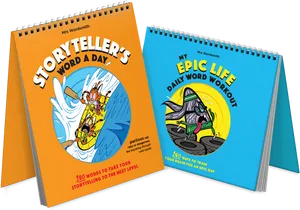 Storytellersand Epic Life Word Workout Books PNG image