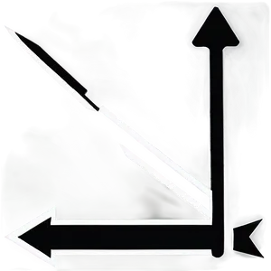 Straight Black Arrow PNG Qmc PNG