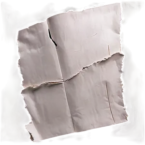 Straight Paper Rip PNG Vex73