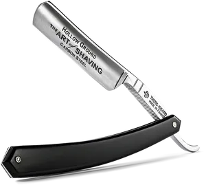 Straight Razor Professional Barber Tool PNG image