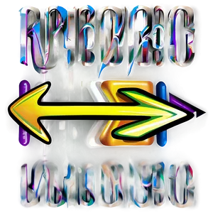 Straight Right Arrow PNG 06262024