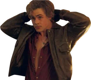 Stranger Things Character Pose PNG