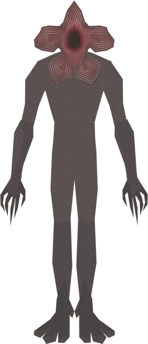 Stranger_ Things_ Demogorgon_ Illustration PNG image