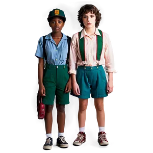 Stranger Things Group PNG 54 PNG