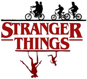 Stranger Things Logo Bikers