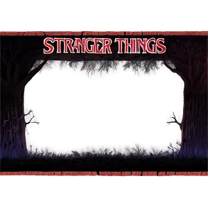 Stranger Things Poster PNG 48