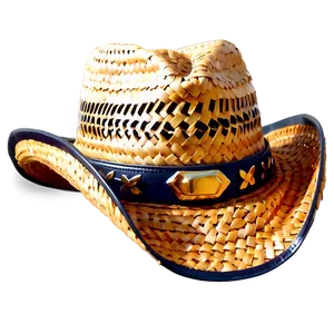 Straw Cowboy Hat PNG 05252024 PNG