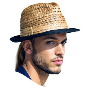 Straw Fedora Hat PNG 26 PNG
