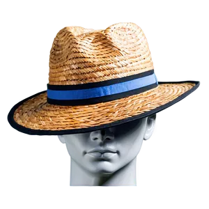 Straw Fedora Hat Png Fuw36 PNG image