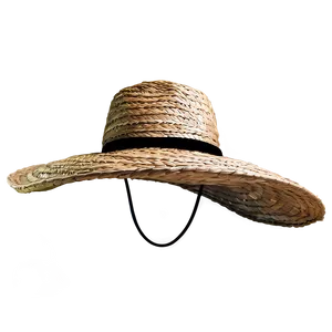 Straw Hat For Gardening PNG 05252024