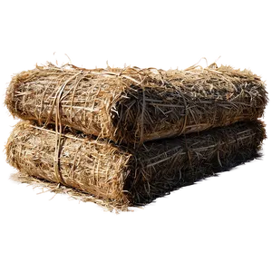 Straw Hay Bundle PNG Hxs8